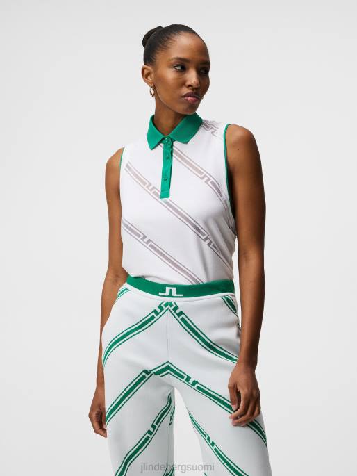 J.Lindeberg brielle toppi naiset valkoinen 4VD01431 vaatetus