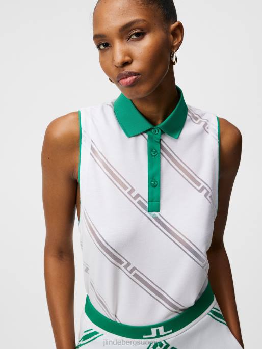 J.Lindeberg brielle toppi naiset valkoinen 4VD01431 vaatetus