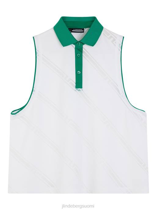 J.Lindeberg brielle toppi naiset valkoinen 4VD01431 vaatetus