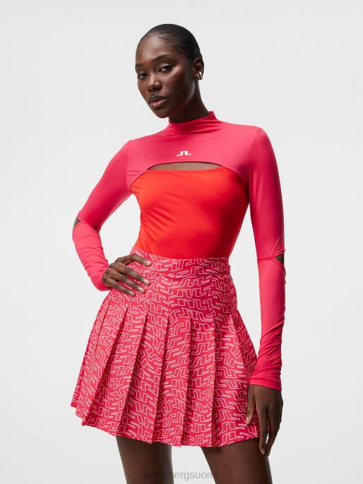 J.Lindeberg danielle toppi naiset atsalea 4VD01527 vaatetus