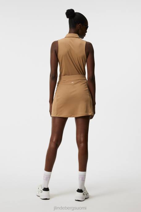 J.Lindeberg dena hihaton toppi naiset tiikeriruskea 4VD01443 vaatetus