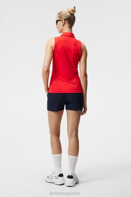 J.Lindeberg dena hihaton toppi naiset tulenpunainen 4VD01436 vaatetus