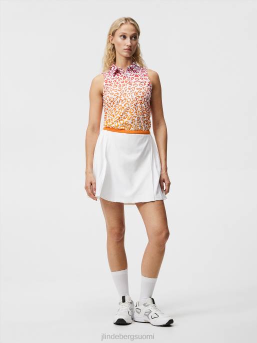 J.Lindeberg dena print hihaton toppi naiset leo heijastaa auringonlaskua 4VD01479 vaatetus