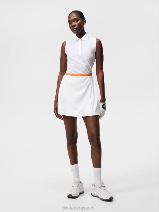 J.Lindeberg lale hihaton toppi naiset valkoinen 4VD01512 vaatetus