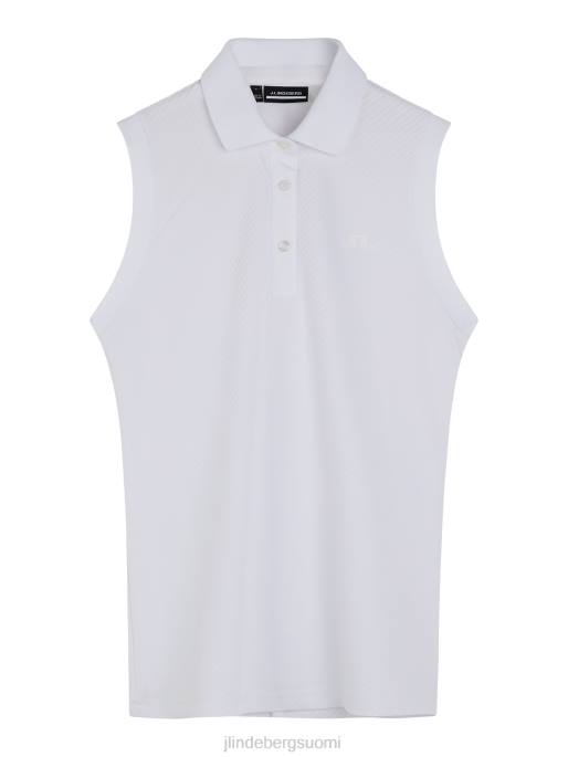 J.Lindeberg lale hihaton toppi naiset valkoinen 4VD01512 vaatetus