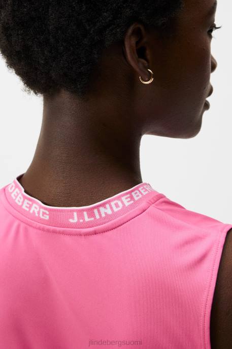 J.Lindeberg leya hihaton toppi naiset atsalea pinkki 4VD01395 vaatetus
