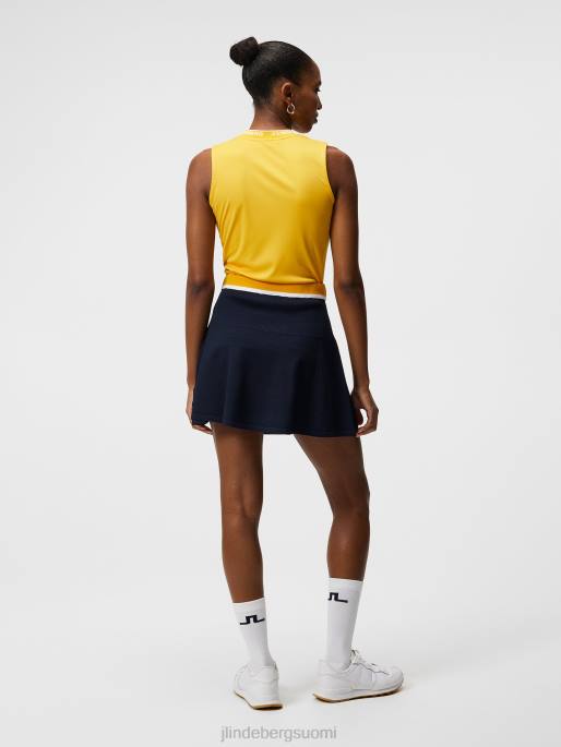 J.Lindeberg leya hihaton toppi naiset sitrushedelmiä 4VD01475 vaatetus