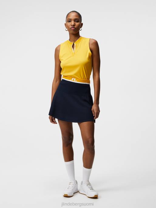 J.Lindeberg leya hihaton toppi naiset sitrushedelmiä 4VD01475 vaatetus