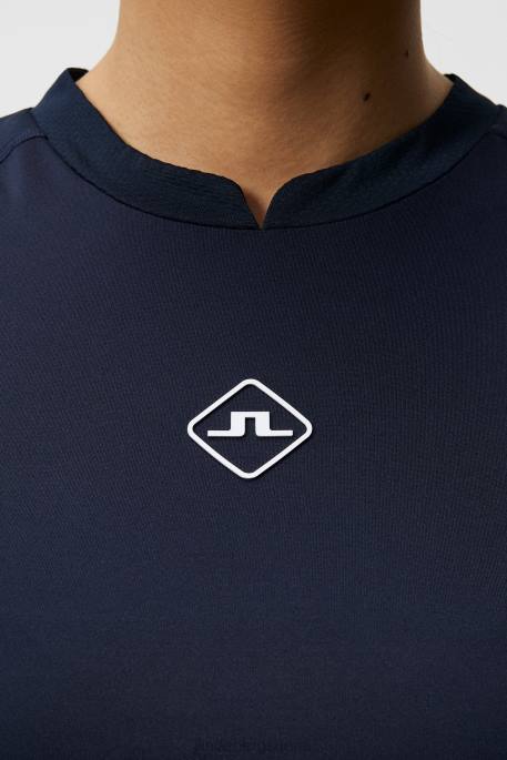 J.Lindeberg marsha toppi naiset laivasto 4VD01419 vaatetus