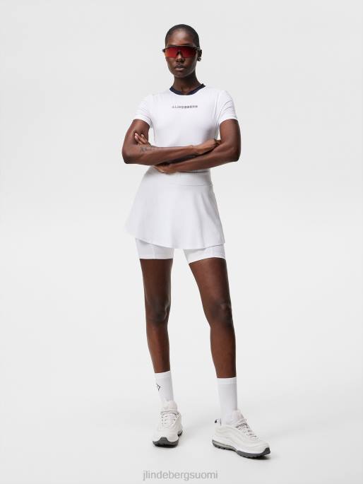 J.Lindeberg meja toppi naiset valkoinen 4VD01422 vaatetus