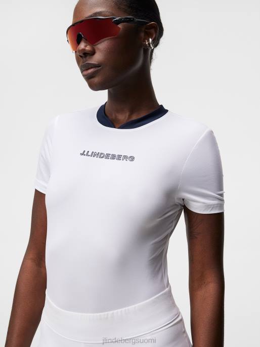 J.Lindeberg meja toppi naiset valkoinen 4VD01422 vaatetus