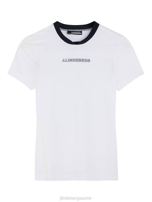 J.Lindeberg meja toppi naiset valkoinen 4VD01422 vaatetus