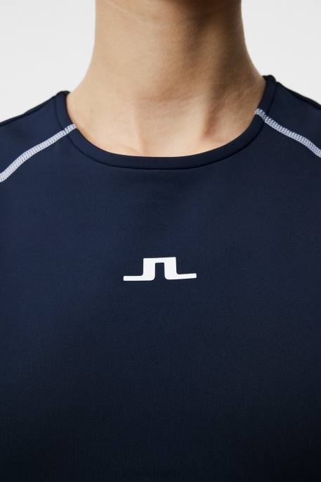 J.Lindeberg mirit hihaton toppi naiset laivasto 4VD01456 vaatetus