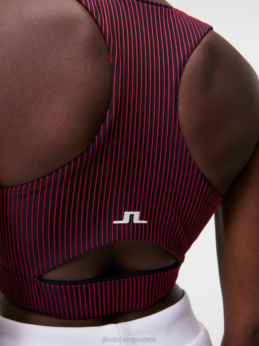 J.Lindeberg penelope toppi naiset tulenpunainen 4VD01403 vaatetus