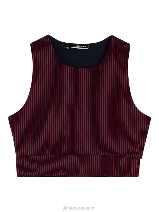 J.Lindeberg penelope toppi naiset tulenpunainen 4VD01403 vaatetus
