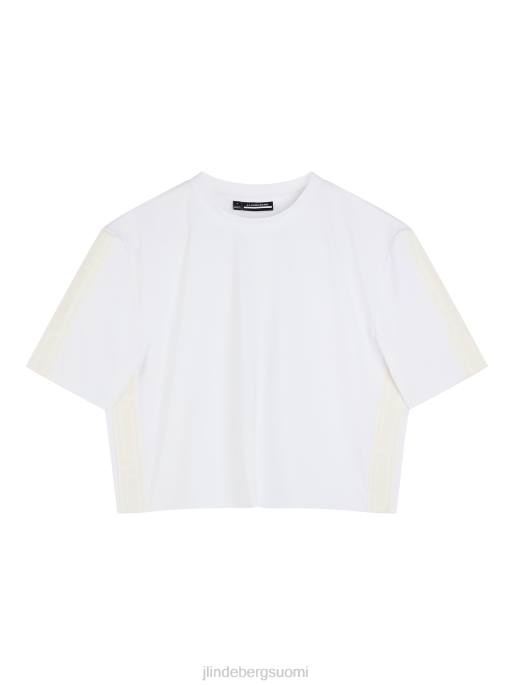 J.Lindeberg phoebe toppi naiset valkoinen 4VD01506 vaatetus