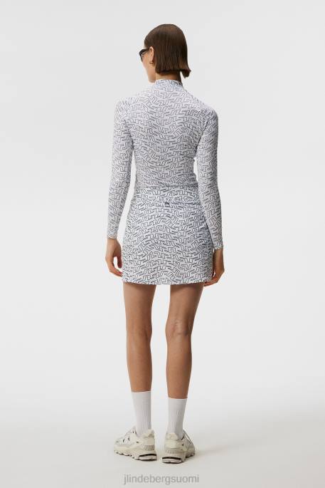 J.Lindeberg printtipakkaustopina naiset atsalea siltapyörre 4VD01489 vaatetus