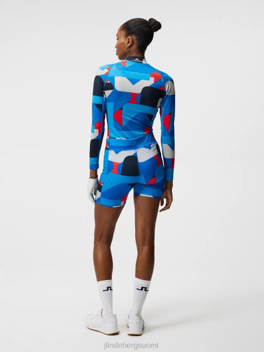 J.Lindeberg printtipakkaustopina naiset harmaa iso silta 4VD01487 vaatetus