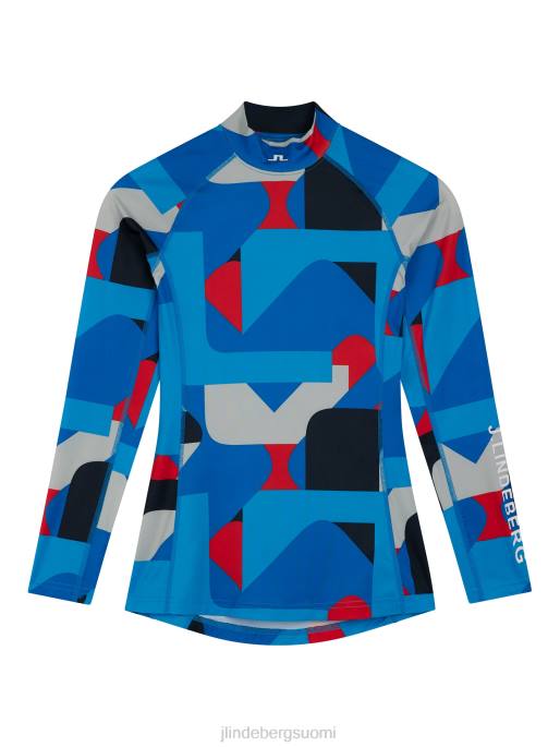 J.Lindeberg printtipakkaustopina naiset harmaa iso silta 4VD01487 vaatetus