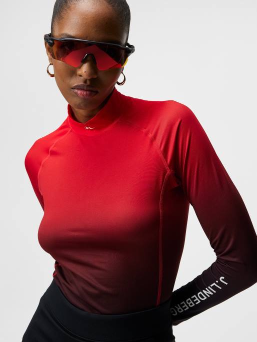 J.Lindeberg printtipakkaustopina naiset tulinen auringonlasku haalistuu 4VD01486 vaatetus