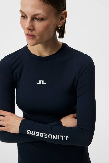 J.Lindeberg tekla toppi naiset laivasto 4VD01493 vaatetus