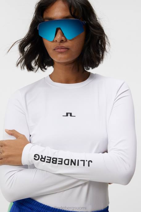 J.Lindeberg tekla toppi naiset valkoinen 4VD01359 vaatetus