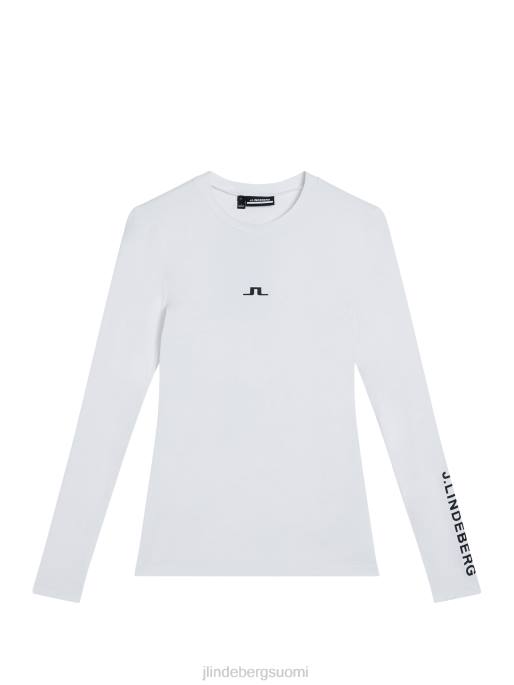 J.Lindeberg tekla toppi naiset valkoinen 4VD01494 vaatetus