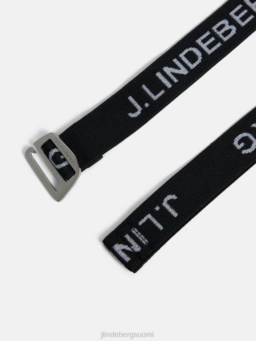 J.Lindeberg charlotta joustava vyö naiset musta 4VD01945 lisävaruste