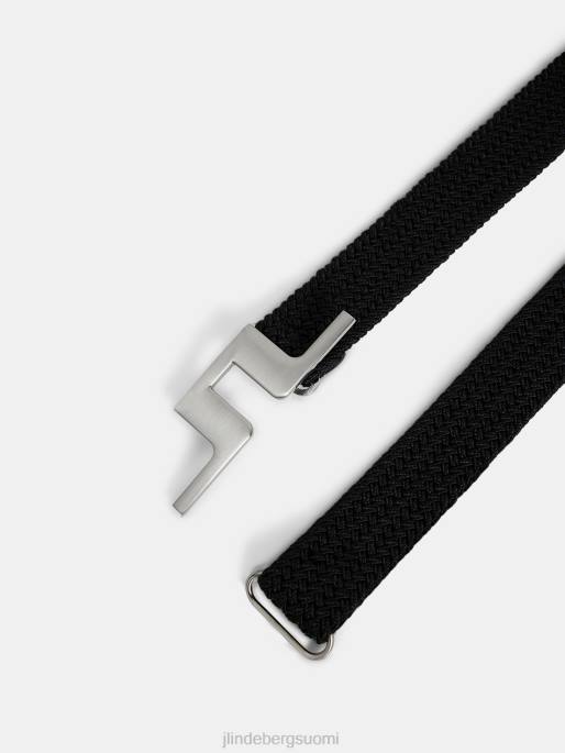 J.Lindeberg lykke punottu vyö naiset musta 4VD01993 lisävaruste