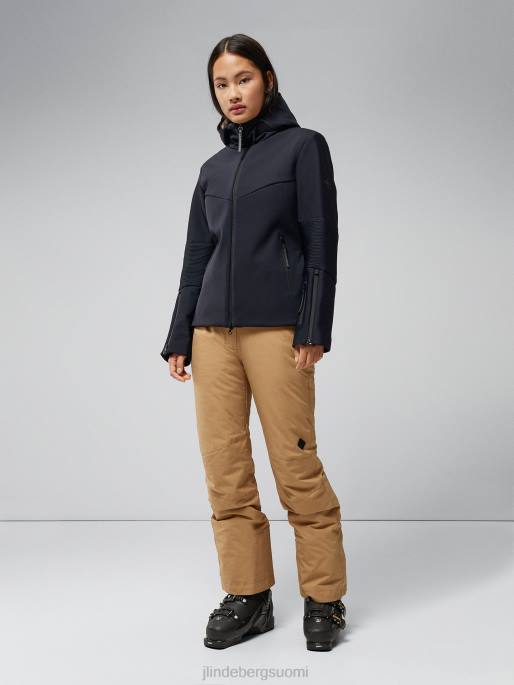 J.Lindeberg Stanfordin hybriditakki naiset musta 4VD02041 vaatetus