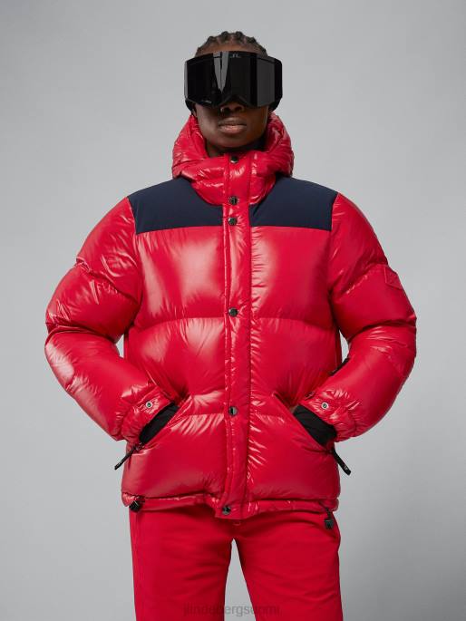 J.Lindeberg aurinkoinen untuvatakki naiset barbadosin kirsikka 4VD02037 vaatetus