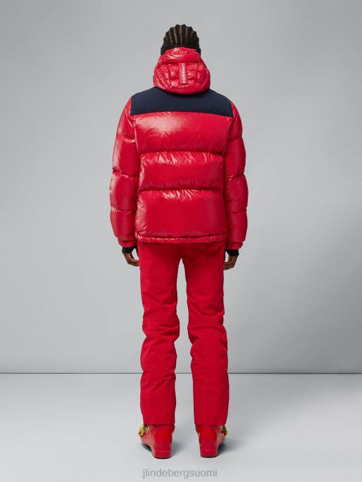 J.Lindeberg aurinkoinen untuvatakki naiset barbadosin kirsikka 4VD02037 vaatetus