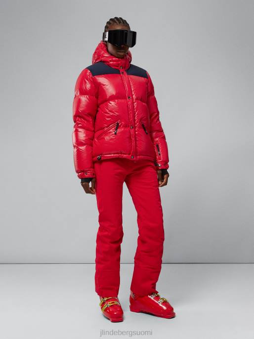 J.Lindeberg aurinkoinen untuvatakki naiset barbadosin kirsikka 4VD02037 vaatetus