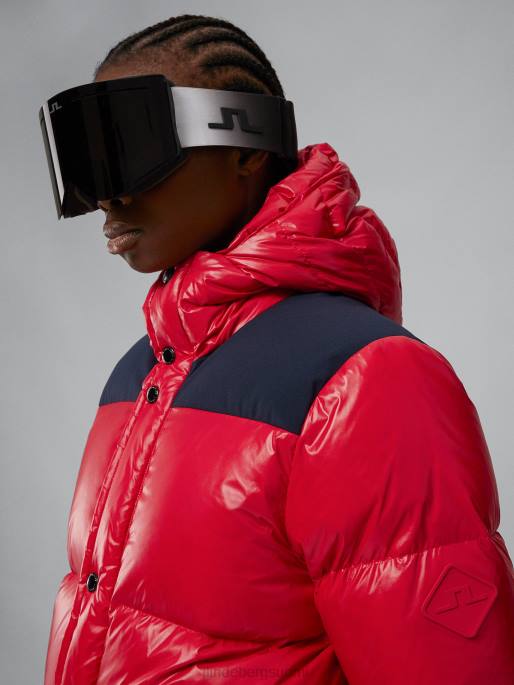 J.Lindeberg aurinkoinen untuvatakki naiset barbadosin kirsikka 4VD02037 vaatetus