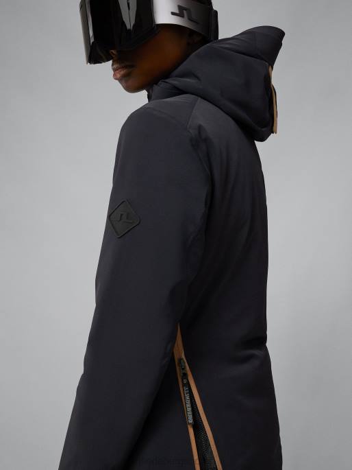 J.Lindeberg halo takki naiset musta 4VD02045 vaatetus