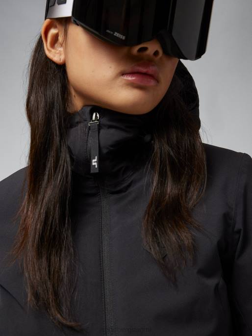 J.Lindeberg kottarainen takki naiset musta 4VD02029 vaatetus