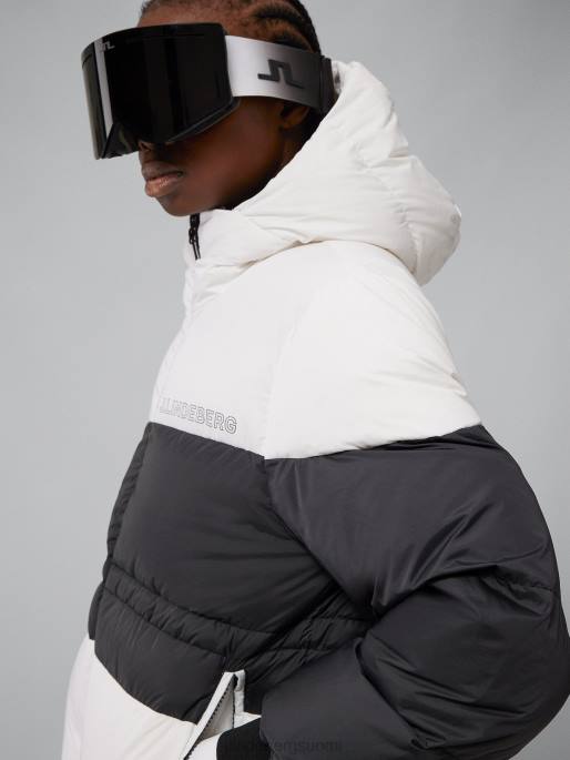 J.Lindeberg lohko untuvatakki naiset musta 4VD02034 vaatetus