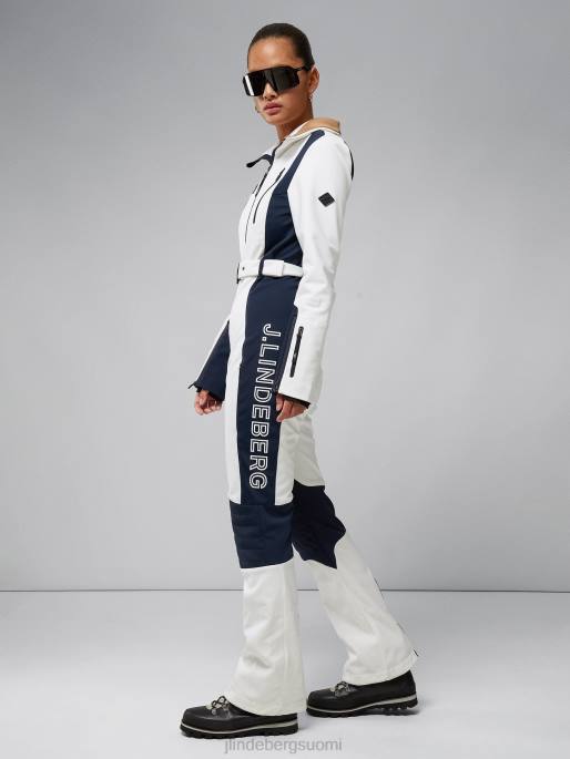 J.Lindeberg stanford haalari naiset valkoinen 4VD02039 vaatetus