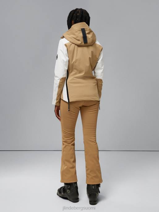 J.Lindeberg taivaallinen takki naiset tiikeriruskea 4VD02040 vaatetus