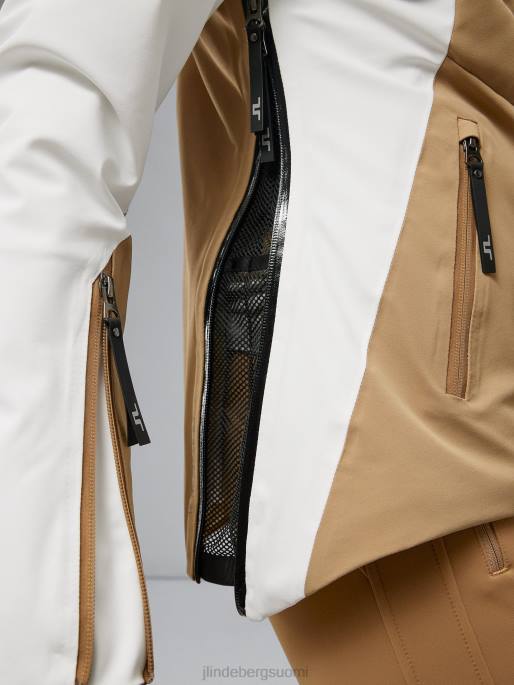 J.Lindeberg taivaallinen takki naiset tiikeriruskea 4VD02040 vaatetus