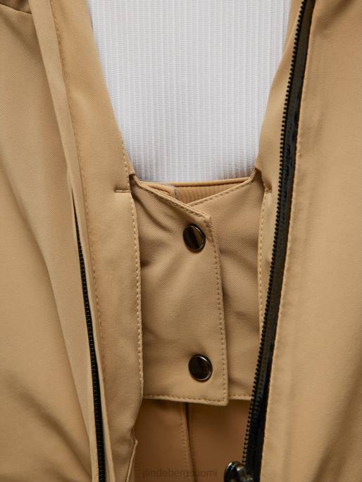 J.Lindeberg taivaallinen takki naiset tiikeriruskea 4VD02040 vaatetus