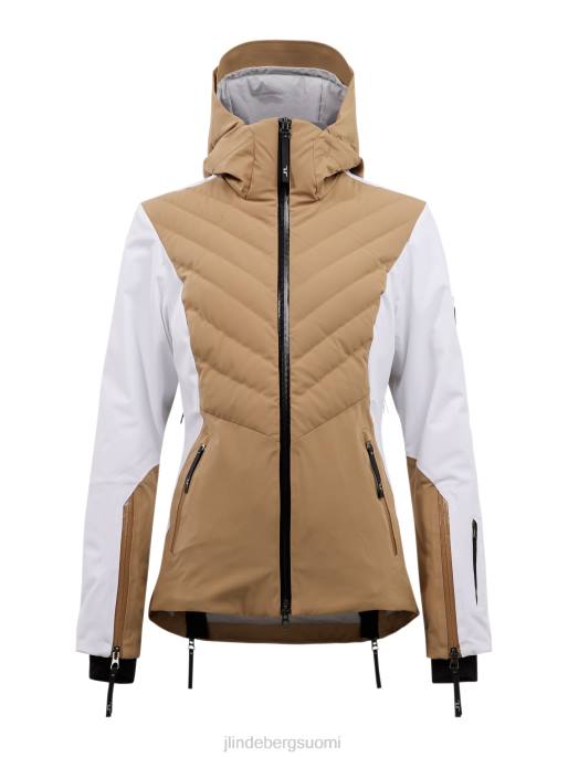 J.Lindeberg taivaallinen takki naiset tiikeriruskea 4VD02040 vaatetus