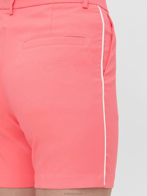 J.Lindeberg gwen long golf short naiset trooppinen koralli 4VD02811 vaatetus