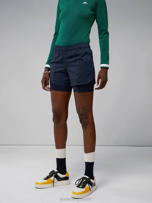 J.Lindeberg mila shortsit naiset laivasto 4VD02783 vaatetus