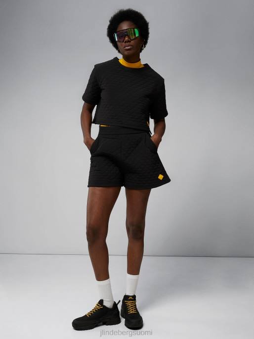 J.Lindeberg unikkopehmustetut shortsit naiset musta 4VD02788 vaatetus