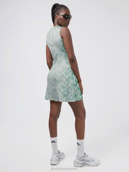 J.Lindeberg Jillian 3d golfmekko naiset vihreä 3d-siltamonogrammi 4VD02702 vaatetus