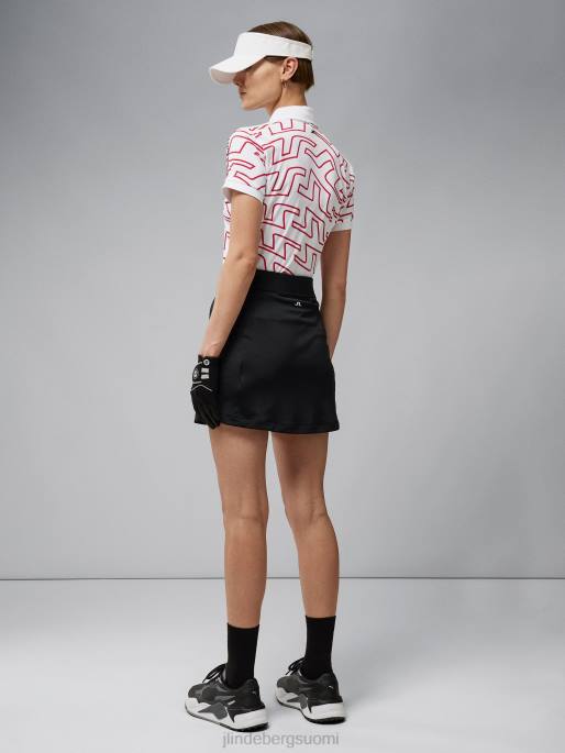 J.Lindeberg amelie keskipitkä hame naiset musta 4VD02668 vaatetus