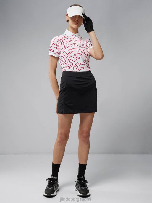 J.Lindeberg amelie keskipitkä hame naiset musta 4VD02668 vaatetus