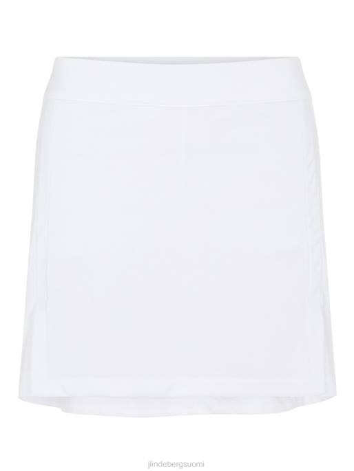 J.Lindeberg amelie keskipitkä hame naiset valkoinen 4VD02745 vaatetus