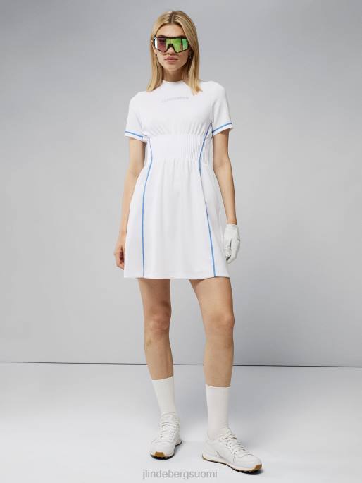 J.Lindeberg kristalli mekko naiset valkoinen 4VD02660 vaatetus